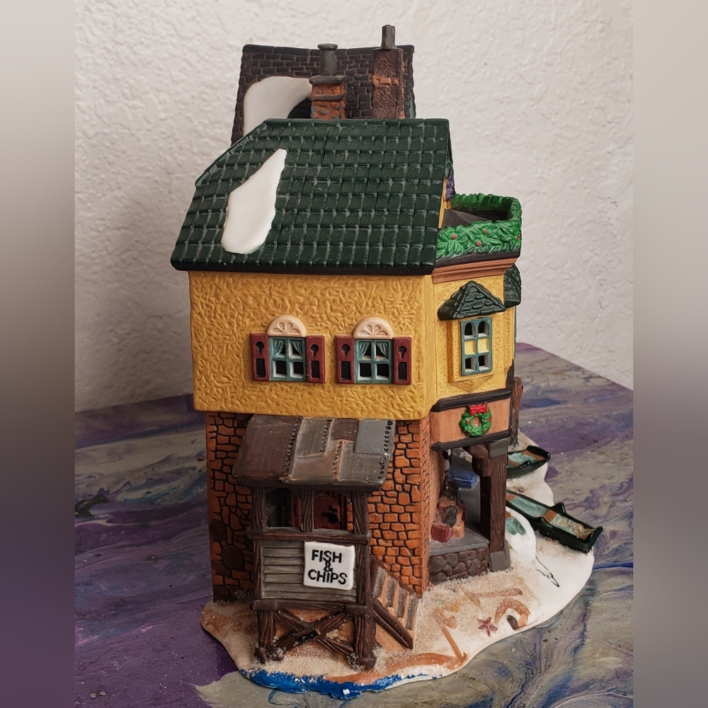 Dept 56 Heritage Dickens Village THE GRAPES INN 5th Ed. 1996 in Orig Styrofoam - Picture 4 of 13